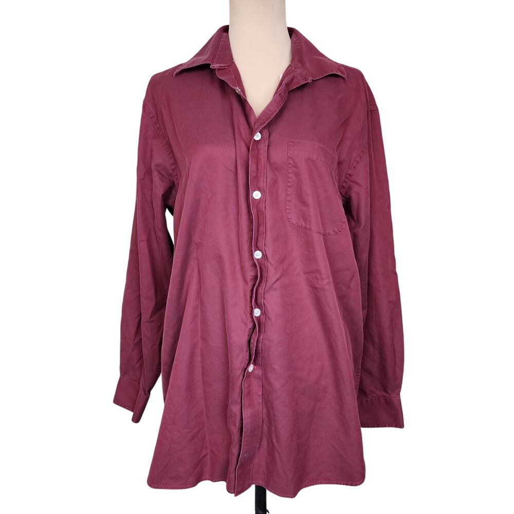 Daniel Cremieux Large Red Button Down Shirt